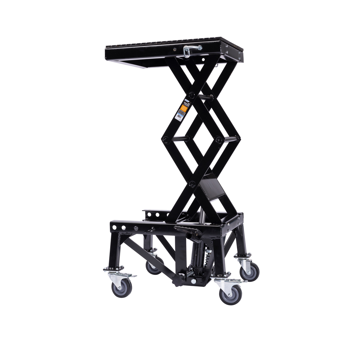 SGS 135Kg Hydraulic Scissor Motorcycle Lift with Wheels